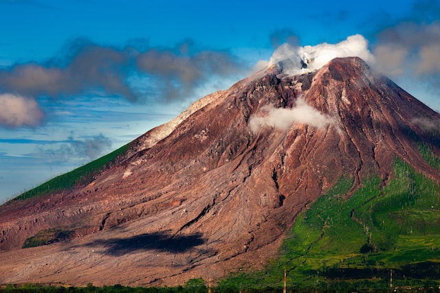 Mount Sinabung, North Sumatra - place to visit in Indonesia